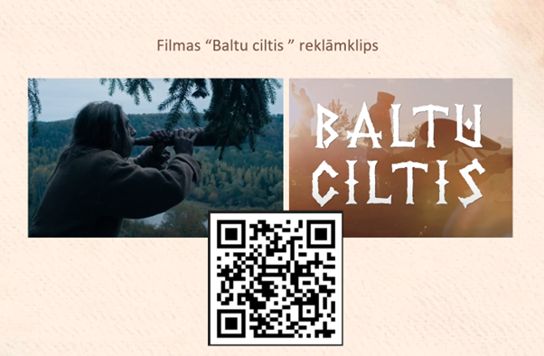 4. piemērs. Filmas “Baltu ciltis” reklāmklips