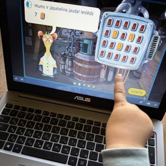 Bērnus iesaistoši digitālie resursi valodas un matemātikas prasmju apguvei pirmsskolā un sākumskolā