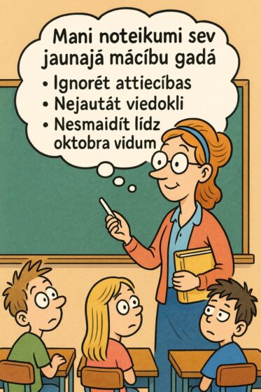 Kā padarīt mācību gadu par smagu un bezcerīgu pasākumu jeb ačgārni padomi
