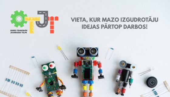 Aicinām pieteikties uz Ogres Tehniskās Jaunrades Telpas programmām